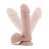 Dr Skin Plus 8 Inch Posable Bendable Dildo With Balls Vanilla Dongs Realistic